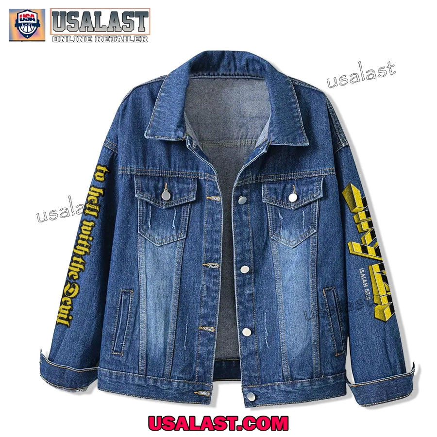 Stryper Metal Band 40th Anniversary Jean Jacket