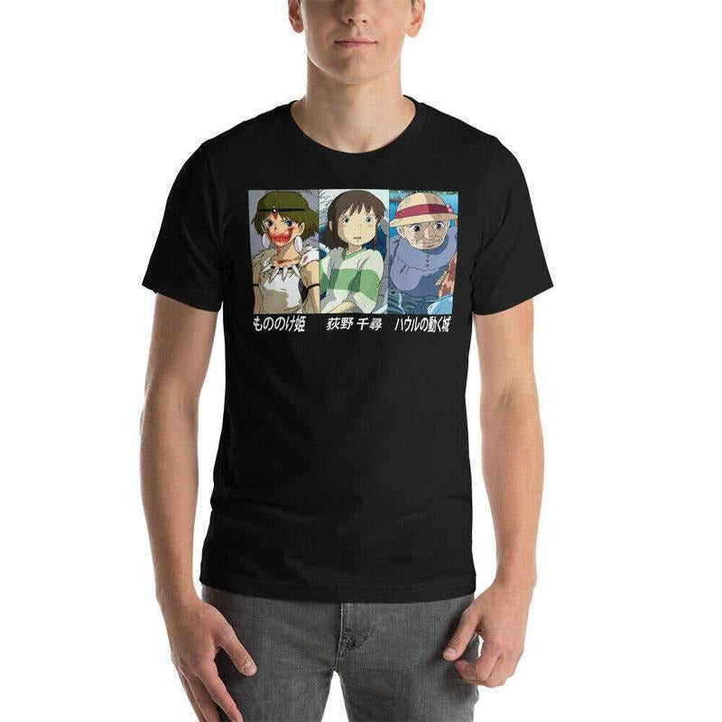 studio ghibli anime manga Aesthetic new Unisex T-Shirt S-4XL,graphic tee Hoodie, Sweatshirt | RetroVerseTees.com