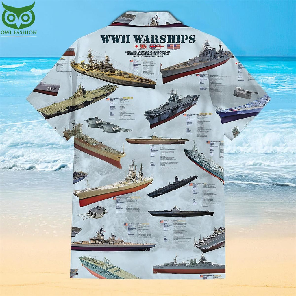 Submarine Carrier Universal Collection Hawaiian Shirt