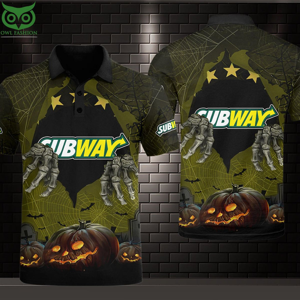 Subway Horror Halloween 3D Shirt