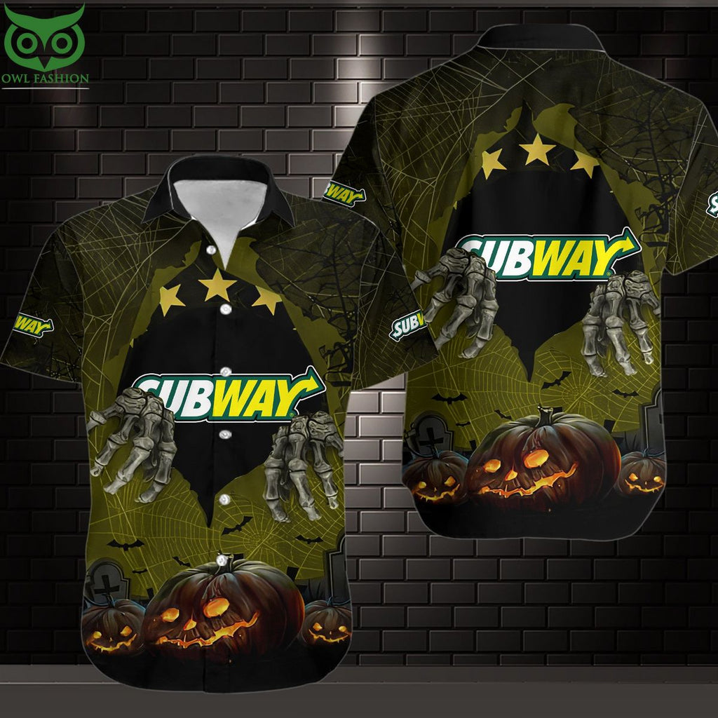 Subway Horror Halloween 3D Shirt