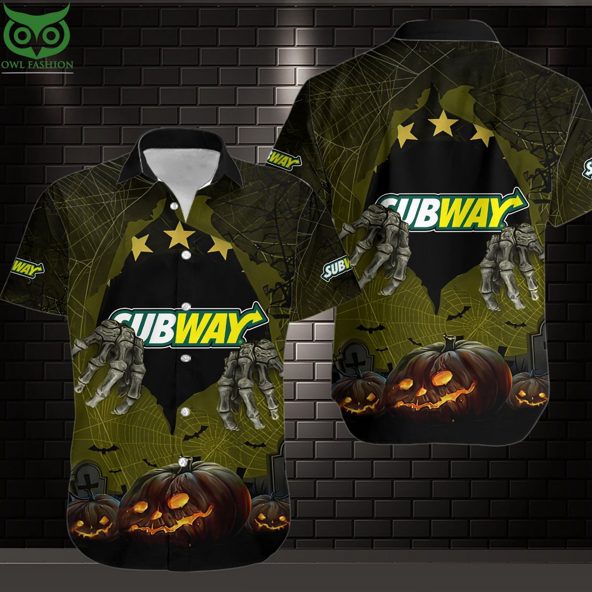 Subway Horror Halloween 3D Shirt