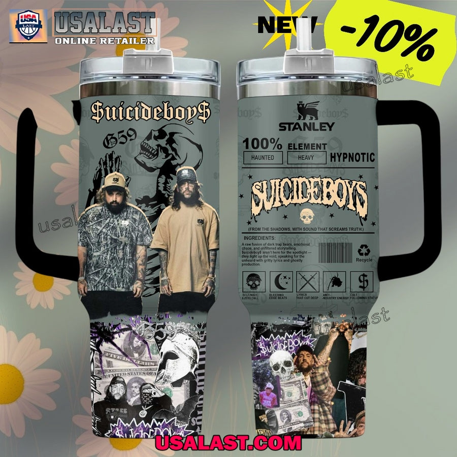 Suicideboys Hip Hop Limited Edition 40oz Tumbler