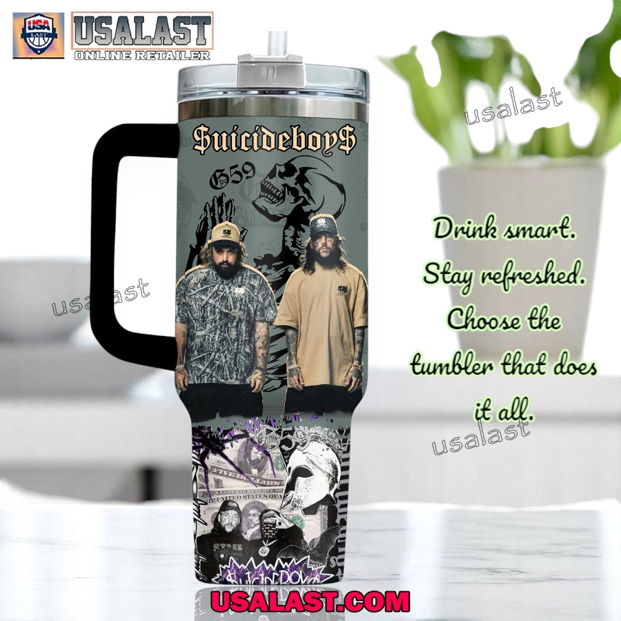 Suicideboys Hip Hop Limited Edition 40oz Tumbler