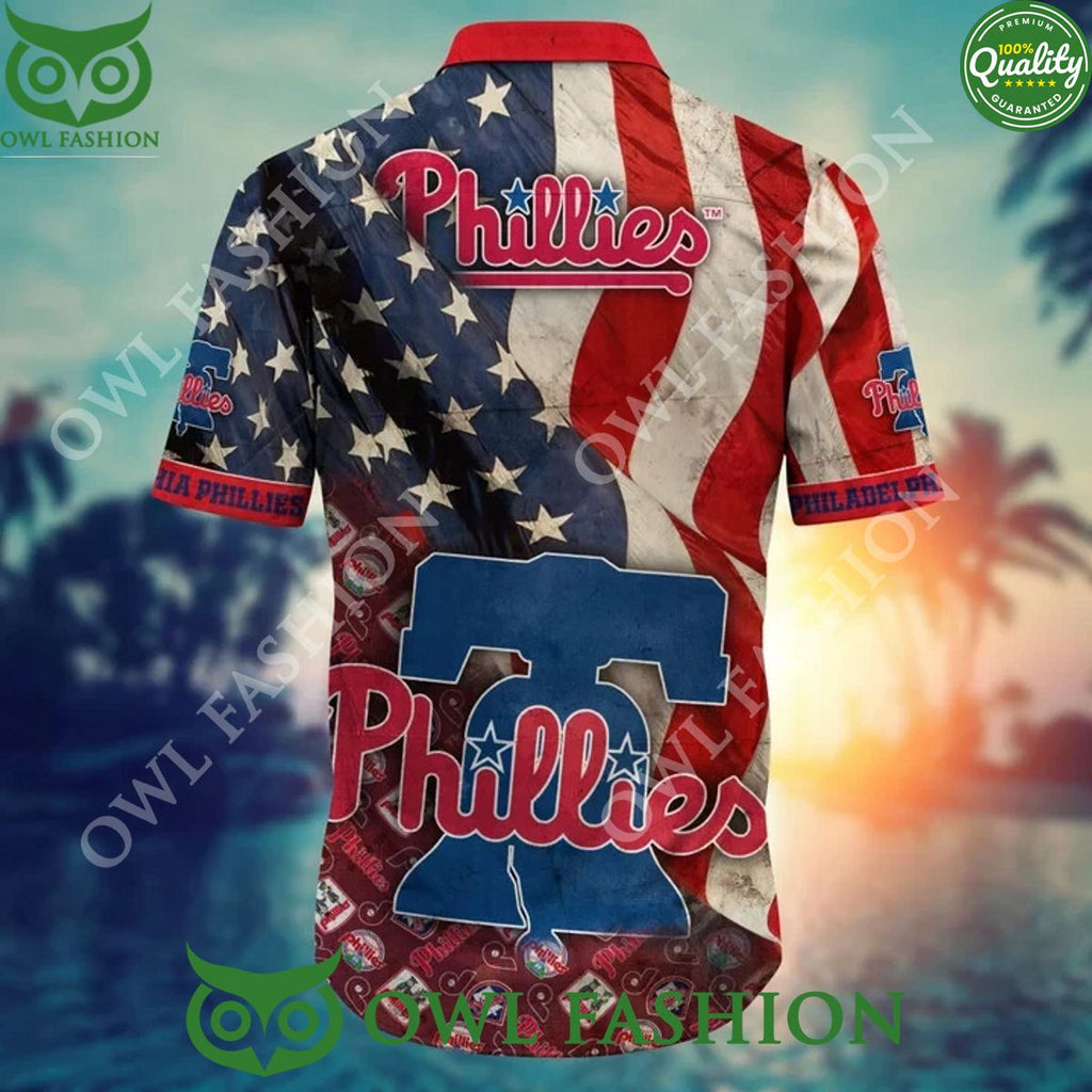 Summer Vibe Philadelphia Phillies MLB Hawaiian Shirt Independence Day