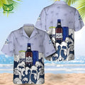 Summer Waves Bud Light Hawaiian Shirt Gift For Beach Trip