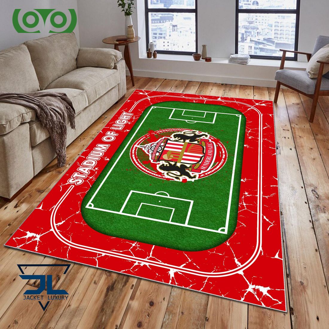 Sunderland A.F.C EFL Championship Carpet Rug