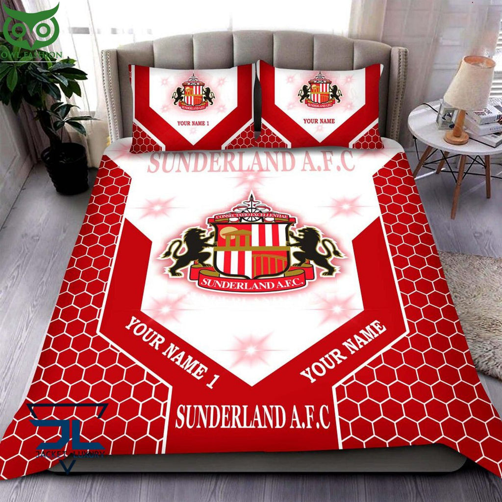 Sunderland A.F.C EFL Football Custom Bedding Set