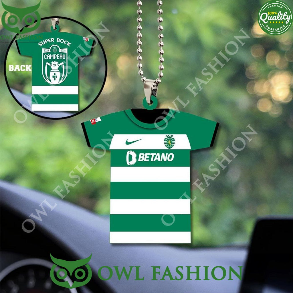 Super Bock Campeao 2023 2024 Sporting Portugal SCP Car Ornament