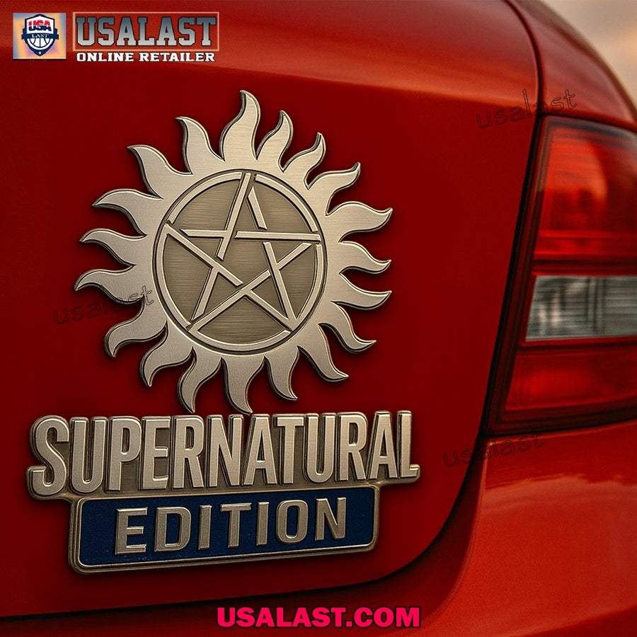 Supernatural Edition Car Emblem Custom 3D Badge