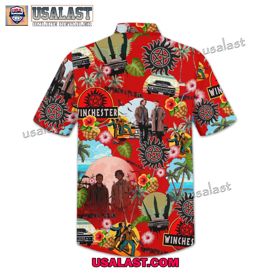 Supernatural Tropical Short Sleeve Button Shirt