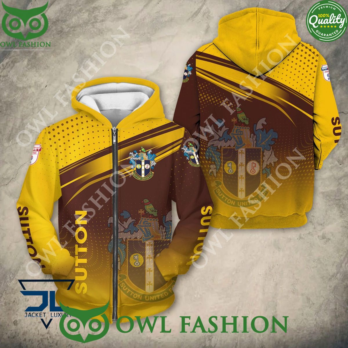 Sutton United EFL League Two Hoodie Shirt