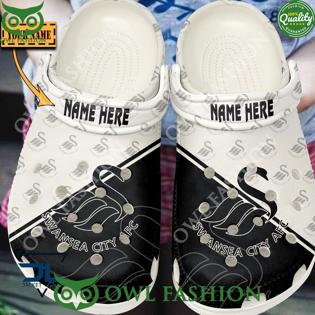 Swansea City A.F.C EFL League One Customized Croc