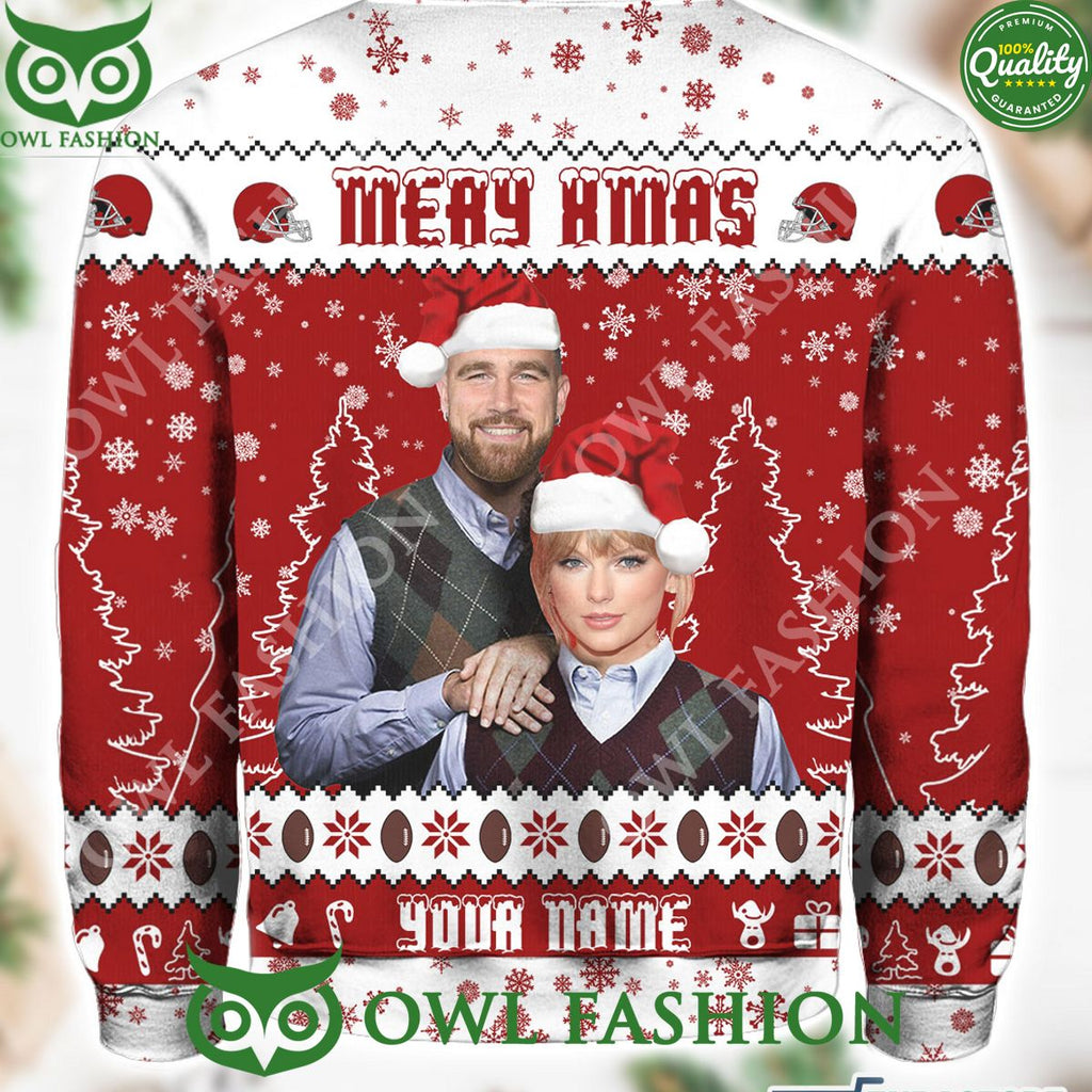 Swift Kelce Love Story Taylor Ugly Christmas Sweater Jumper