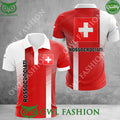 Switzerland Schweizer Fussballnationalmannschaft National Football Team Polo Shirt
