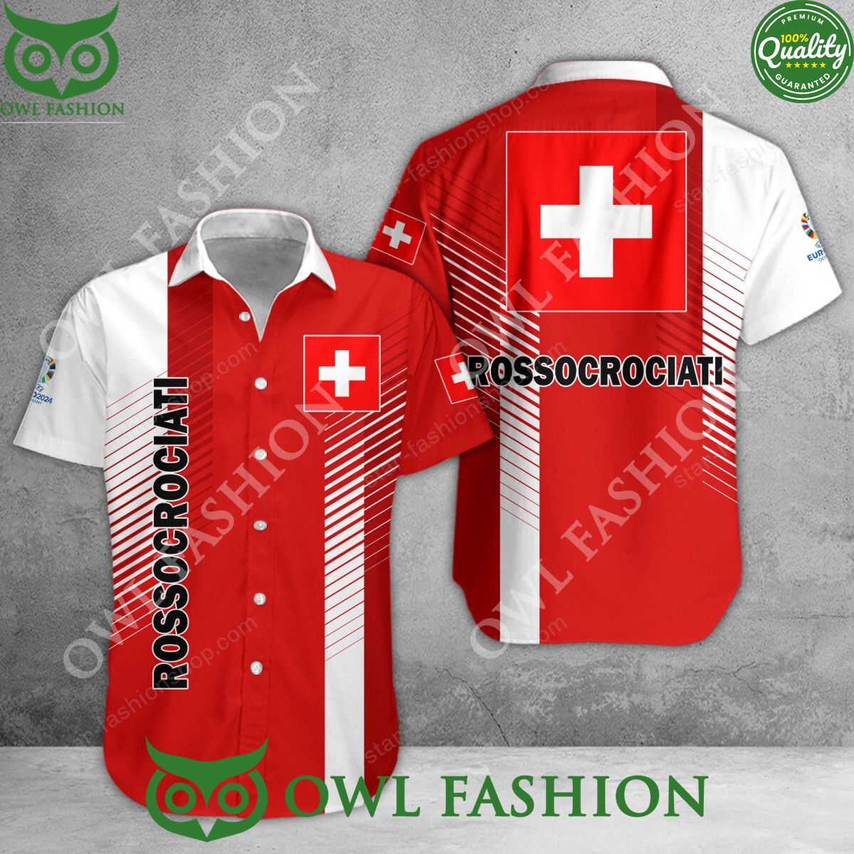 Switzerland Schweizer Fussballnationalmannschaft National Football Team Polo Shirt