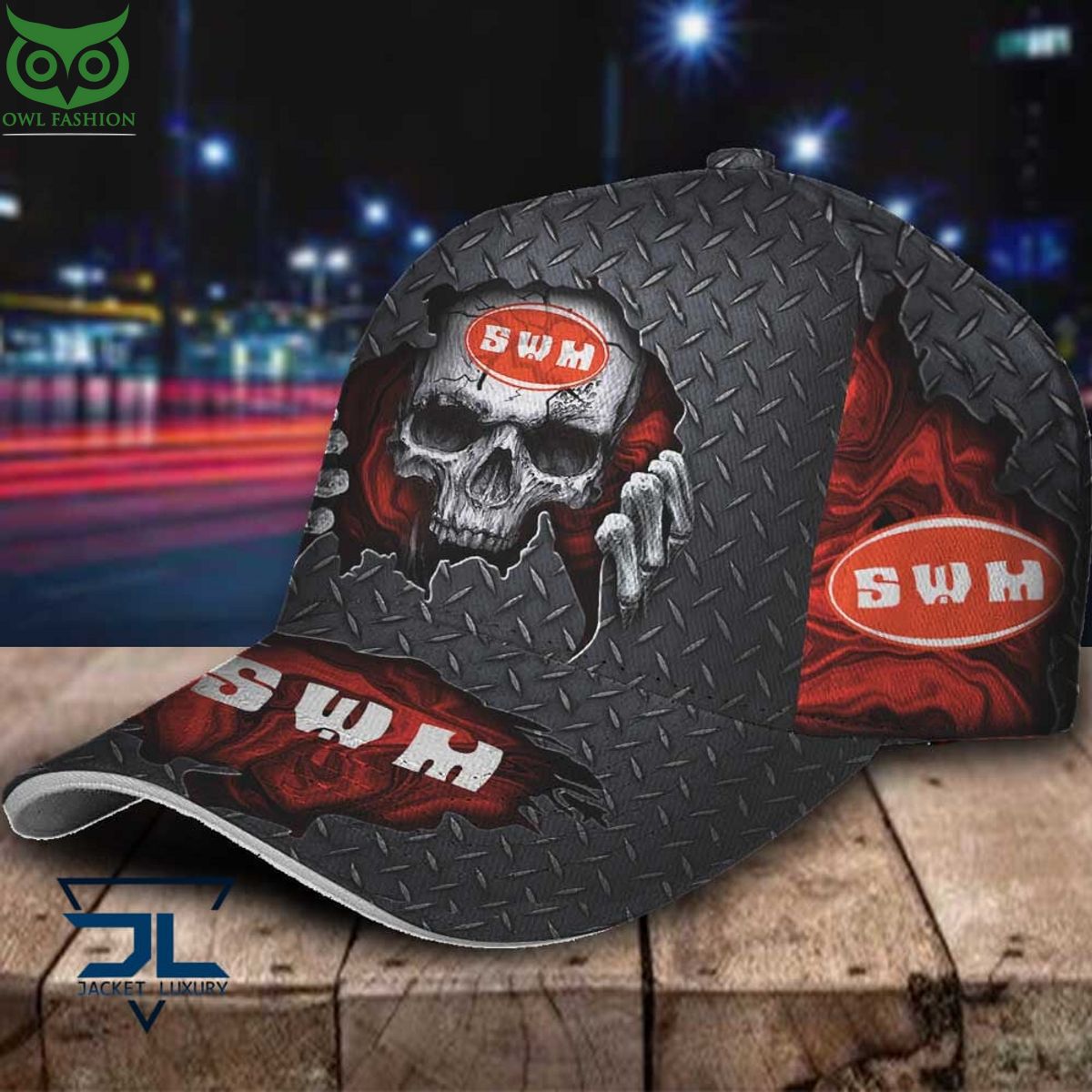 SWM Motorcycles Skull Iron Classic Cap