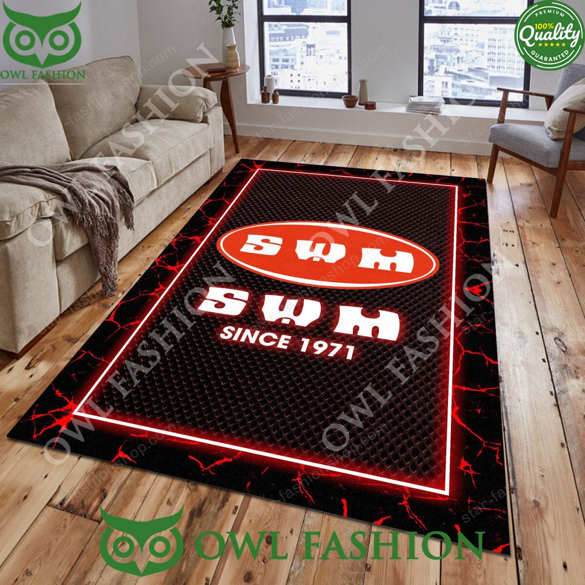 SWM Trending 2024 Motorcycle Rug Carpet