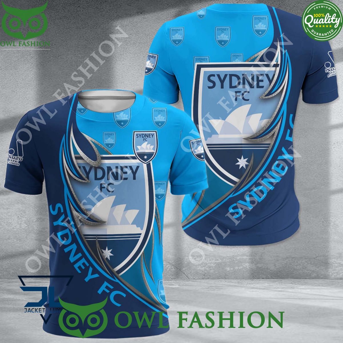Sydney FC A League Football 3D shirt hoodie