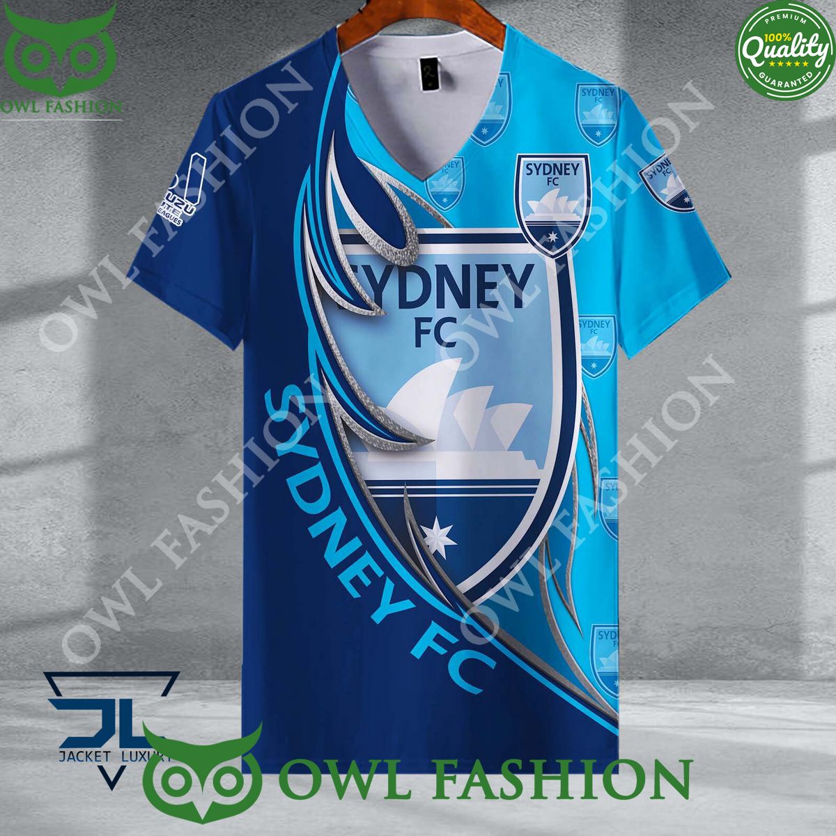 Sydney FC A League Football 3D shirt hoodie