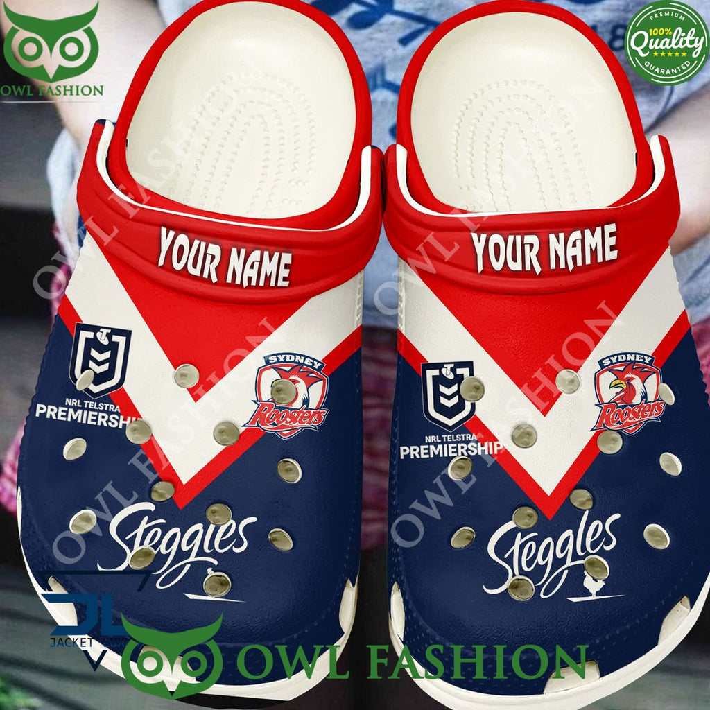Sydney Roosters NRL Custom Name Croc