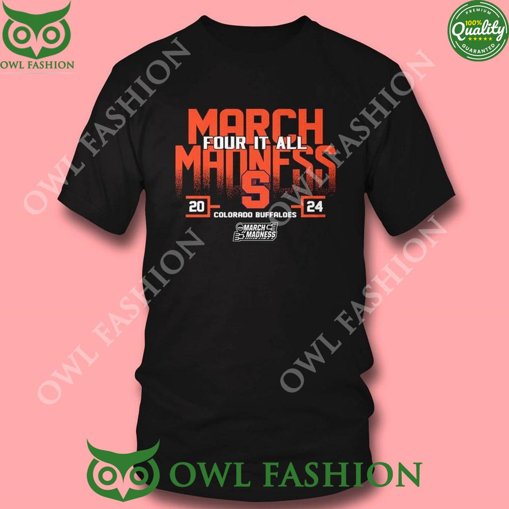 Syracuse Orange March Madness Four It 2024 Ncaa Sweatshirt