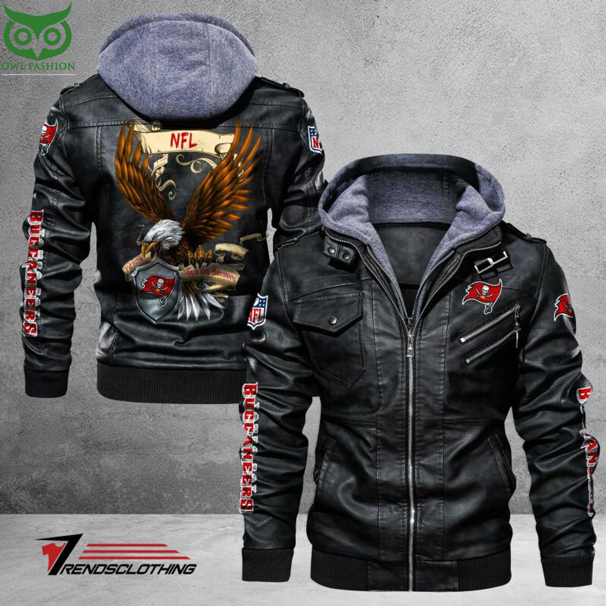Tampa Bay Buccaneers Trending 2D Leather Jacket