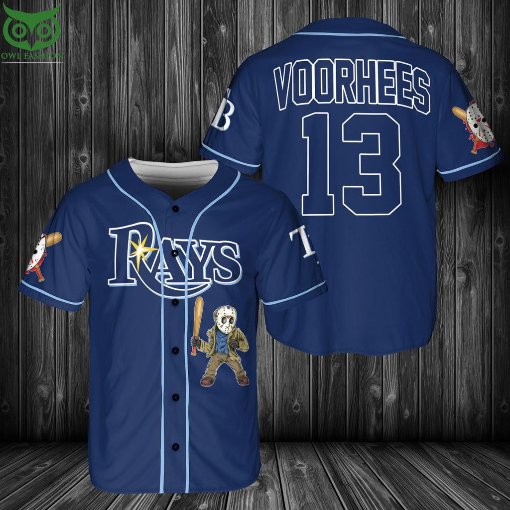 Tampa Bay Rays Jason Voorhees Baseball Jersey