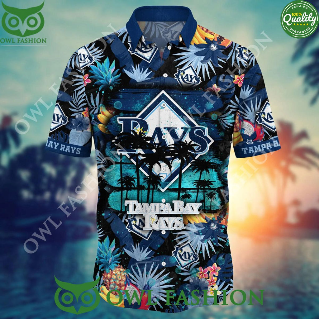 Tampa Bay Rays MLB Baseball Champion Limited Hawaiian shirt and shorts