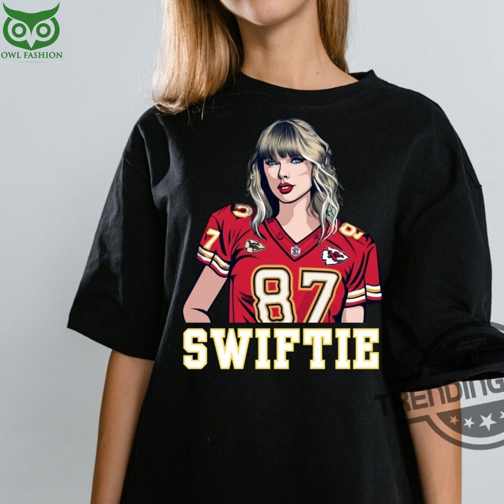 Taylors Boyfriend Shirt Swiftie Travis Kelce T Shirt Kansas City Chiefs