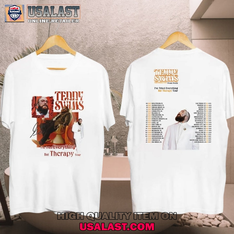 Teddy Swims I’ve Tried Everything But Therapy Tour 2025 T-Shirt
