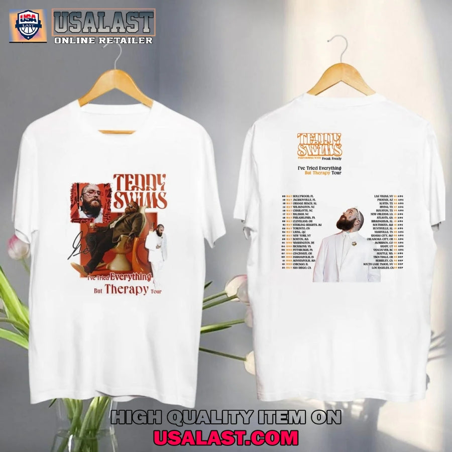 Teddy Swims I’ve Tried Everything But Therapy Tour 2025 T-Shirt
