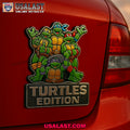 Teenage Mutant Ninja Turtle Edition Car Emblem Custom 3D Badge