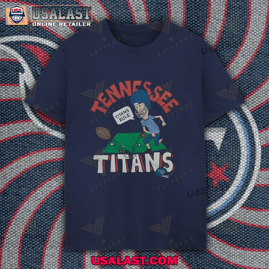 Tennessee Titans x Beavis and Butthead Apparel Tee Shirt, Sweatshirt