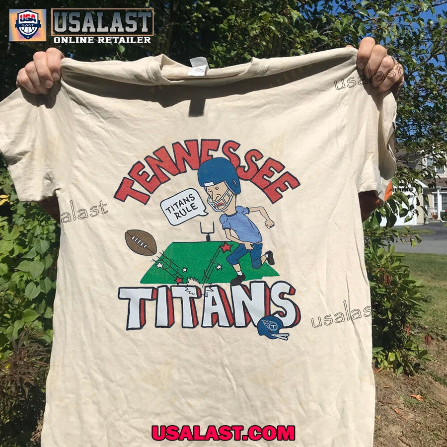 Tennessee Titans x Beavis and Butthead Apparel Tee Shirt, Sweatshirt