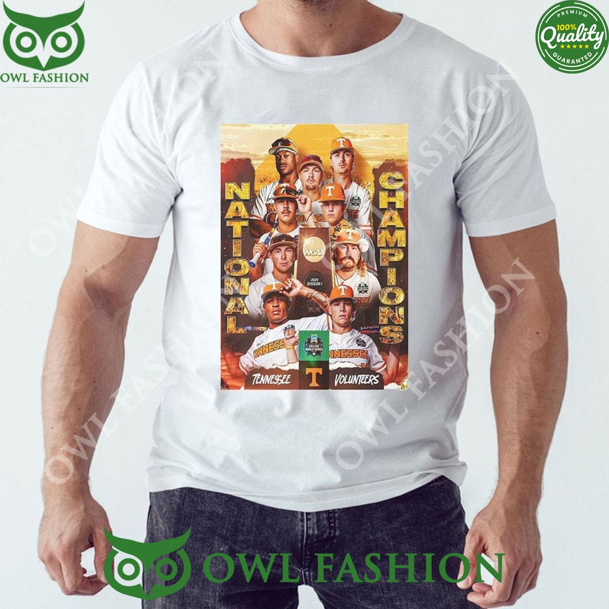 Tennessee Volunteers Baseball 2024 Ncaa National Champions Shirt Hoodie
