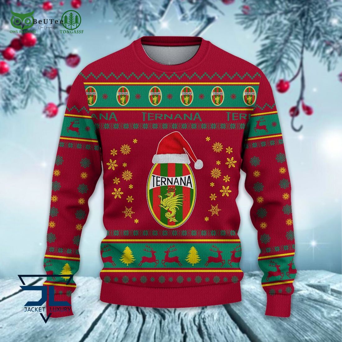 Ternana Calcio Football Lega Serie A Ugly Sweater
