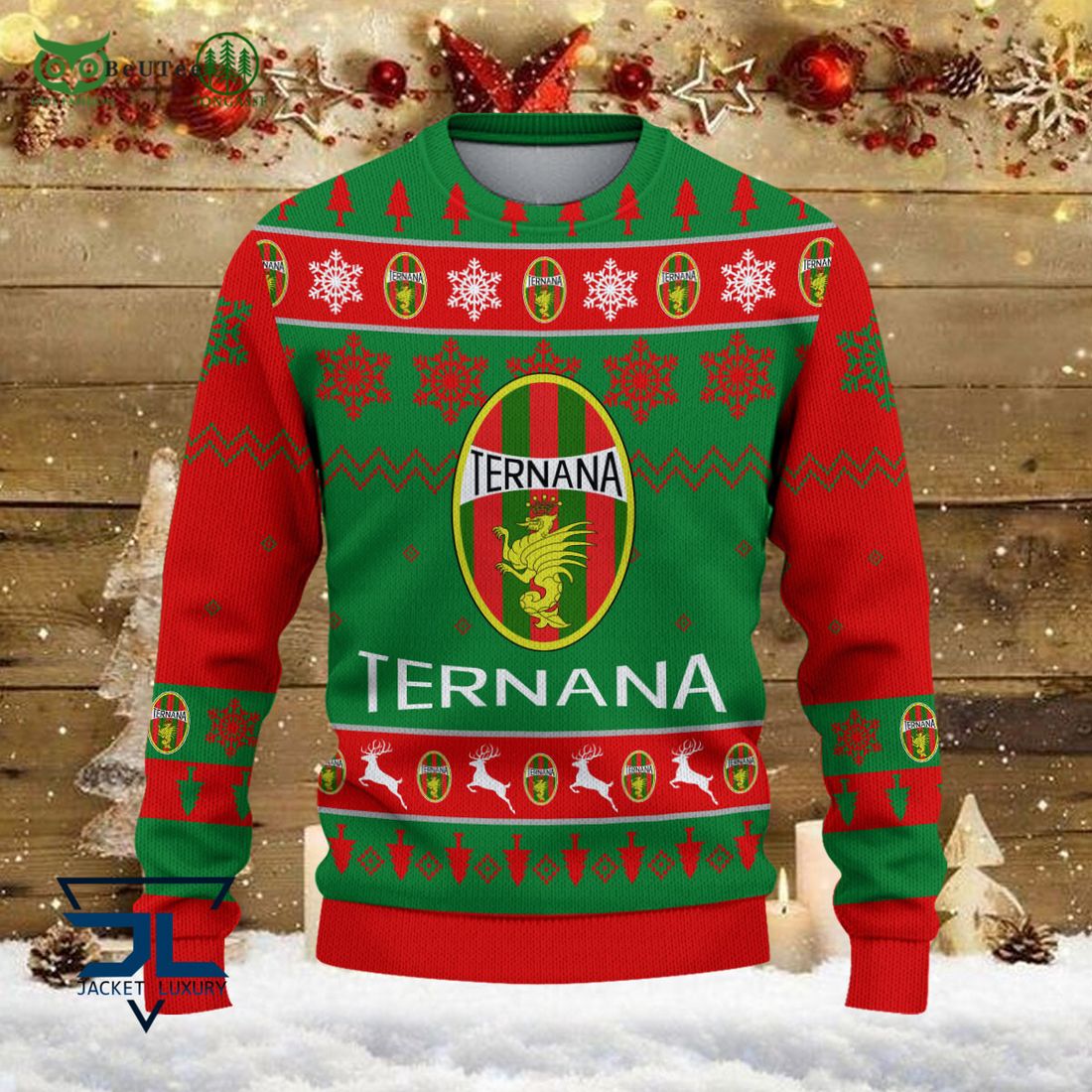 Ternana Calcio Team Football Lega Serie A Ugly Sweater