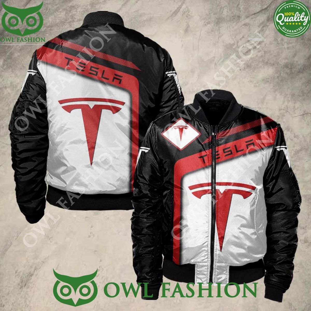 Tesla Sport 3D Bomber Jacket