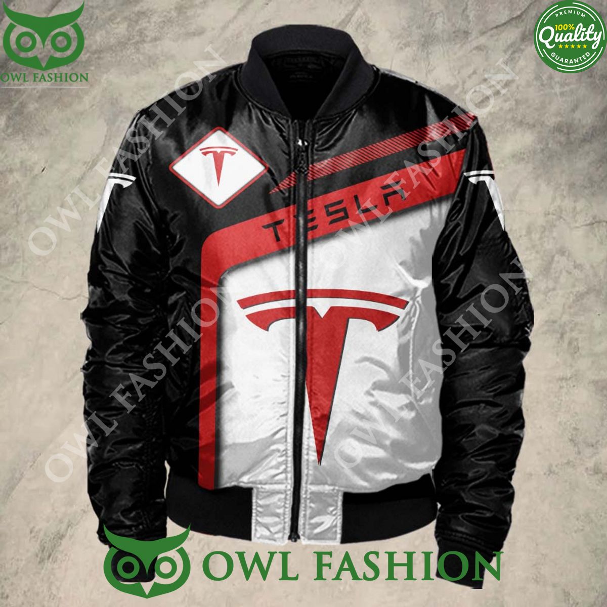 Tesla Sport 3D Bomber Jacket
