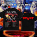 Testament Thrash Of The Titans Tour 2025 Tee Shirt