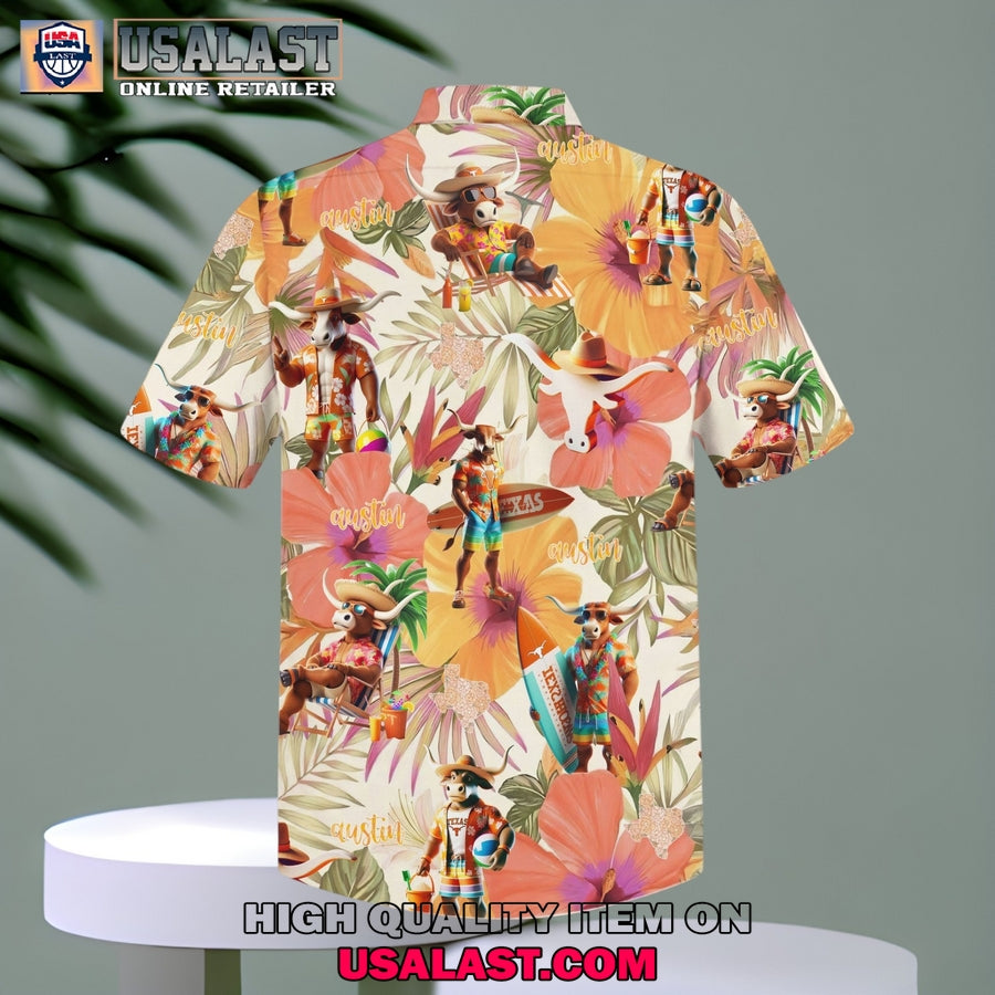 Texas Longhorns Austin Hawaiian Shirt