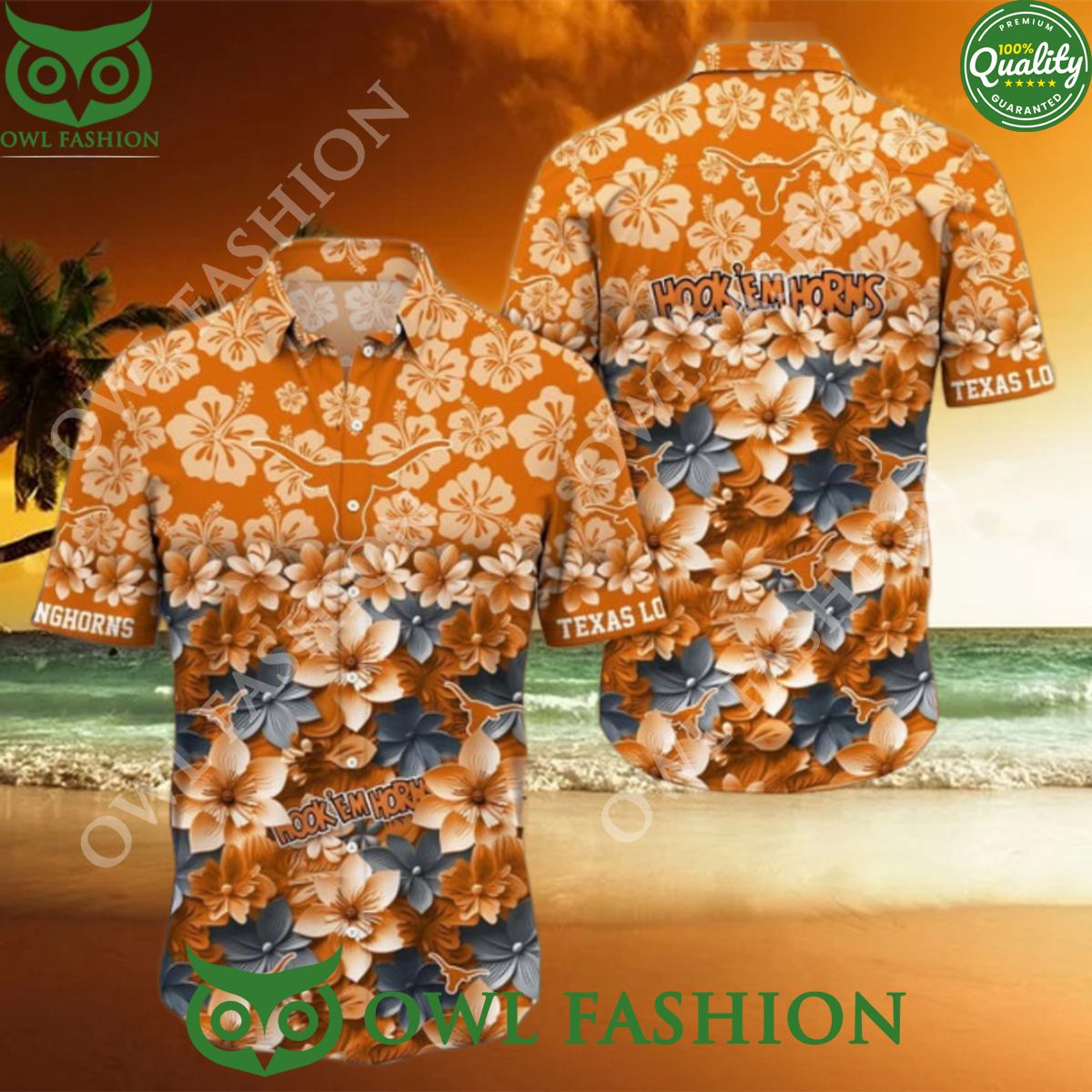Texas Longhorns NCAA Championship Hawaiian Shirt Trending Summer
