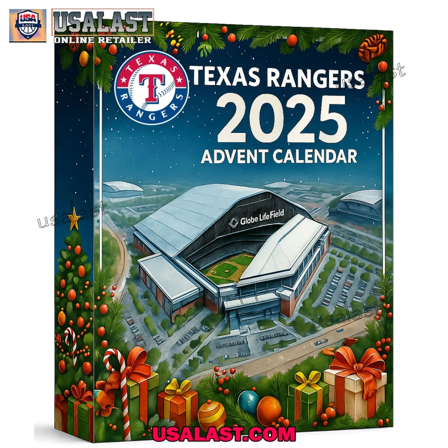 Texas Rangers 2025 Christmas Advent Calendar