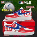 Texas Rangers Personalized Air Force 1 Shoes