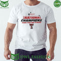 Texas Tech Red Raiders 2024 Ncaa Division I Men’s Indoor Track And Field National Champion 2D T-shirt