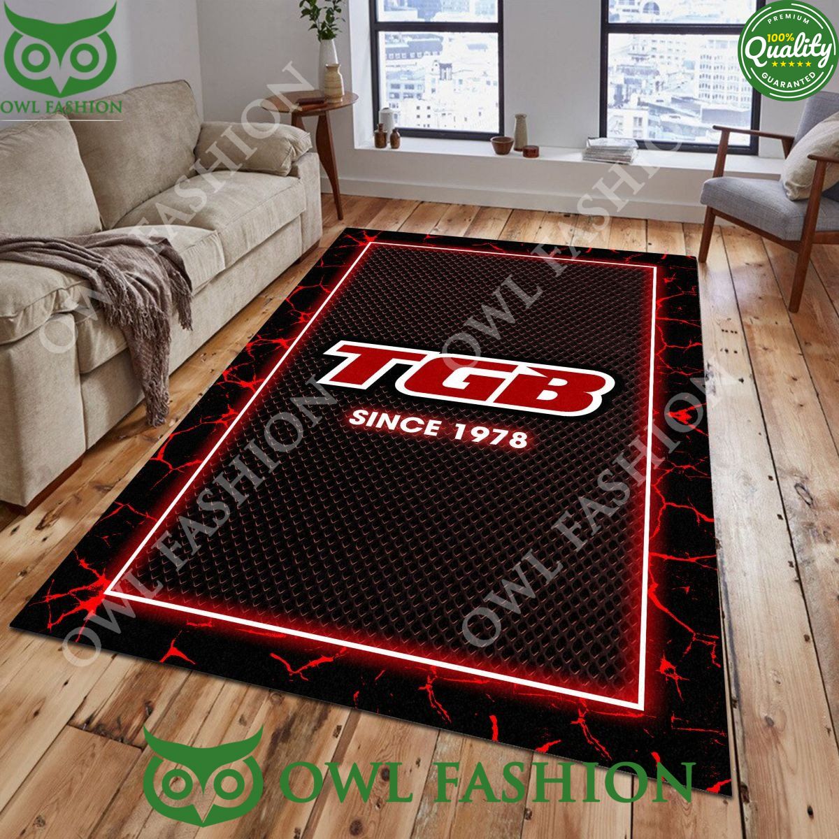 TGB Motorcycles Custom Lightning Color Motor Brand Carper Rug Living Room