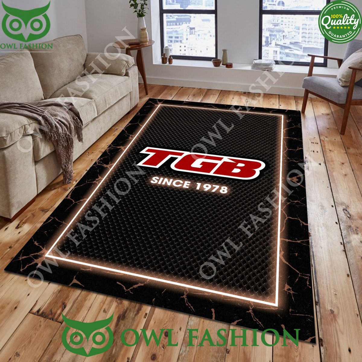 TGB Motorcycles Custom Lightning Color Motor Brand Carper Rug Living Room