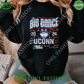 The Big Dance Men’s Basketball Championship 2024 Uconn Huskies Shirt Ladies Tee Hoodie