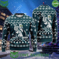 The Big Lebowski Make It Zero Cyan Premium Ugly Sweater